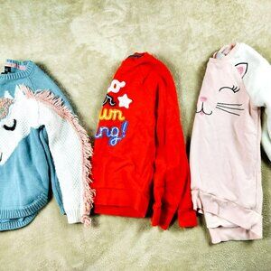 Little Ladies' Lounge: Girls' Sweaters and Sweatshirts Bundle (Size 6/6x)